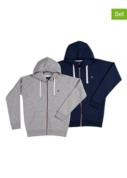 The Time of Bocha Bluzy ( 2 szt.) w kolorze szarym i granatowym ze sklepu Limango Polska w kategorii Bluzy męskie - zdjęcie 188168750