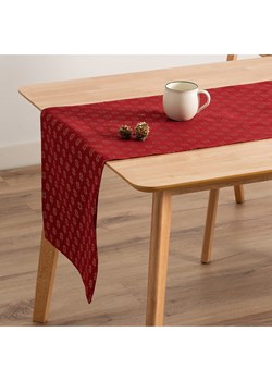 GAMUSI Bieżnik "Merry Christmas" w kolorze czerwonym ze sklepu Limango Polska w kategorii Obrusy i bieżniki - zdjęcie 188168860