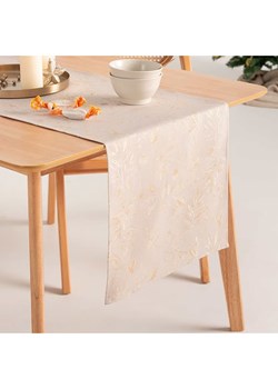 GAMUSI Bieżnik "Flenor" w kolorze złoto-beżowym ze sklepu Limango Polska w kategorii Obrusy i bieżniki - zdjęcie 188168883