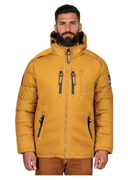 Geographical Norway Kurtka puchowa "Beachwood" w kolorze żółtym ze sklepu Limango Polska w kategorii Kurtki męskie - zdjęcie 188169243