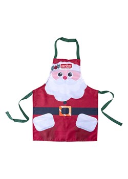 Fackelmann Fartuch kuchenny "Santa Claus" w kolorze czerwono-białym - 58 x 45 cm ze sklepu Limango Polska w kategorii Ścierki kuchenne - zdjęcie 188169271