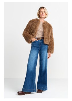 Rich&amp;Royal Kurtka pluszowa w kolorze karmelowym ze sklepu Limango Polska w kategorii Kurtki damskie - zdjęcie 188169291