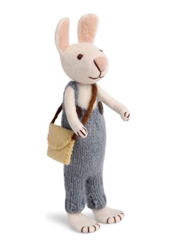 Gry &amp; Sif Figurka dekoracyjna "Bunny" w kolorze biało-zielonym - 10 x 30 x 8 cm ze sklepu Limango Polska w kategorii Dekoracje - zdjęcie 188169500