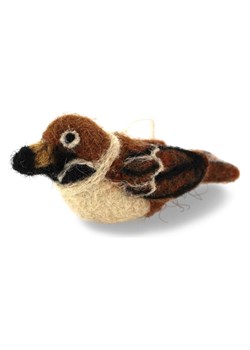 Gry &amp; Sif Figurka dekoracyjna "Sparrow" w kolorze brązowym - dł. 8 cm ze sklepu Limango Polska w kategorii Dekoracje - zdjęcie 188169502