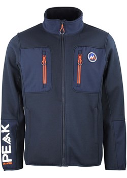 Peak Mountain Kurtka polarowa "Candy" w kolorze granatowym ze sklepu Limango Polska w kategorii Bluzy męskie - zdjęcie 188170481