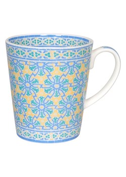 Könitz Kubek jumbo "Ornaments" w kolorze błękitno-kremowym - 600 ml ze sklepu Limango Polska w kategorii Dzbanki i zaparzacze - zdjęcie 188171052