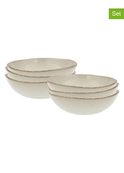 Ard'time Talerze głębokie (6 szt.) "Coton" w kolorze kremowym - Ø 19 cm ze sklepu Limango Polska w kategorii Naczynia - zdjęcie 188172133