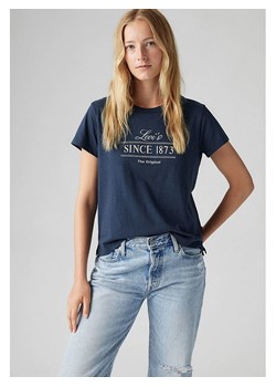 Levi's Koszulka w kolorze granatowym ze sklepu Limango Polska w kategorii Bluzki damskie - zdjęcie 188172773