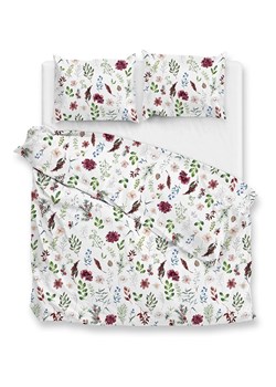 Zo!Home Komplet pościeli flanelowej "Celeste" w kolorze białym ze wzorem ze sklepu Limango Polska w kategorii Pościele - zdjęcie 188172963