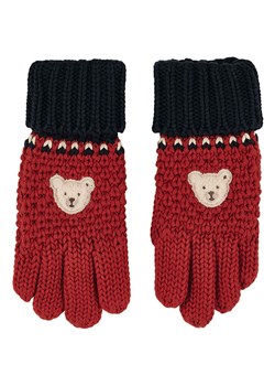 Steiff Rękawiczki w kolorze czarno-czerwonym ze sklepu Limango Polska w kategorii Rękawiczki dziecięce - zdjęcie 188173604