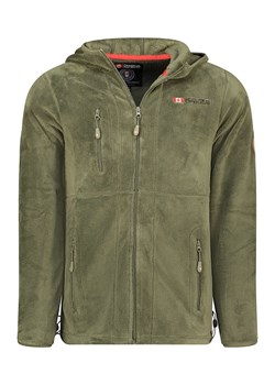 Canadian Peak Kurtka polarowa "Uploadeak" w kolorze oliwkowym ze sklepu Limango Polska w kategorii Bluzy męskie - zdjęcie 188173912