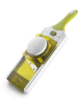 Ibili Mandolina w kolorze zielono-białym - 37,5 x 11,5 cm ze sklepu Limango Polska w kategorii Akcesoria kuchenne - zdjęcie 188174364