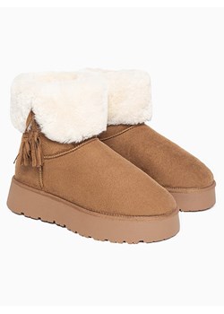 Blackfield Botki zimowe "Clary" w kolorze jasnobrązowym ze sklepu Limango Polska w kategorii Śniegowce damskie - zdjęcie 188174531