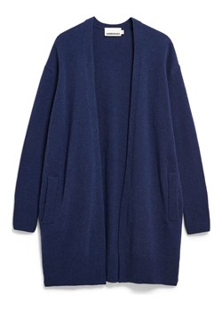 armedangels Wełniany kardigan "Kassandraa" w kolorze niebieskim ze sklepu Limango Polska w kategorii Swetry damskie - zdjęcie 188174870