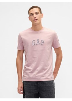 GAP Koszulka w kolorze jasnoróżowym ze sklepu Limango Polska w kategorii T-shirty męskie - zdjęcie 188175773
