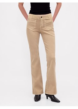 GAP Spodnie w kolorze beżowym ze sklepu Limango Polska w kategorii Spodnie damskie - zdjęcie 188175943