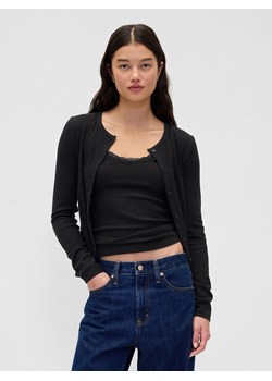GAP Kardigan w kolorze czarnym ze sklepu Limango Polska w kategorii Swetry damskie - zdjęcie 188176021