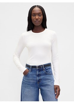 GAP Koszulka w kolorze białym ze sklepu Limango Polska w kategorii Bluzki damskie - zdjęcie 188176033