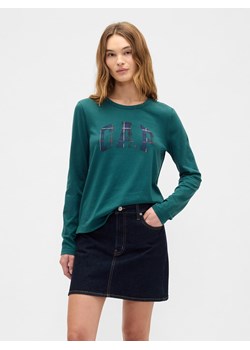 GAP Koszulka w kolorze zielonym ze sklepu Limango Polska w kategorii Bluzki damskie - zdjęcie 188176072