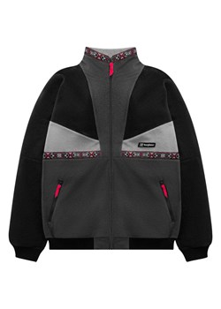 Berghaus Bluza polarowa "Tramantana 91" w kolorze czarno-czerwono-szarym ze sklepu Limango Polska w kategorii Bluzy damskie - zdjęcie 188176314