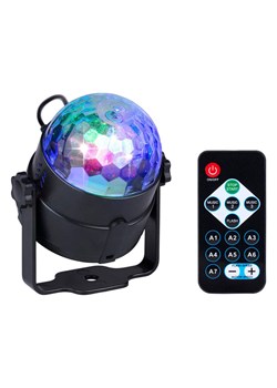 GRUNDIG Oświetlenie sceniczne RGB w kolorze czarnym - 11 x 11,5 x 9 cm ze sklepu Limango Polska w kategorii Oświetlenie - zdjęcie 188176674