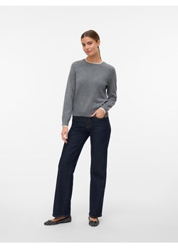Vero Moda Sweter w kolorze szarym ze sklepu Limango Polska w kategorii Swetry damskie - zdjęcie 188177033
