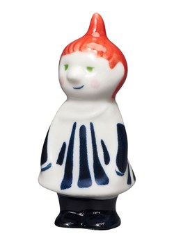 Moomin Figurka dekoracyjna w kolorze biało-granatowo-pomarańczowym - dł. 6 cm ze sklepu Limango Polska w kategorii Dekoracje - zdjęcie 188177291