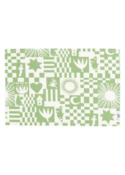 Moomin Podkładka stołowa "Party" w kolorze zielonym - 48 x 67 cm ze sklepu Limango Polska w kategorii Podkładki na stół - zdjęcie 188177300