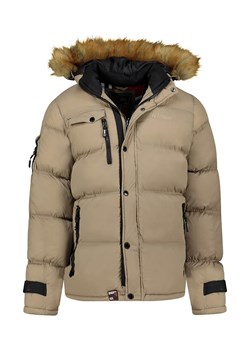 Geographical Norway Kurtka pikowana "Bonap" w kolorze beżowym ze sklepu Limango Polska w kategorii Kurtki damskie - zdjęcie 188178390