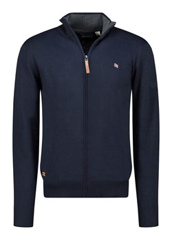 Geographical Norway Kardigan "Fregate" w kolorze granatowym ze sklepu Limango Polska w kategorii Swetry męskie - zdjęcie 188178433