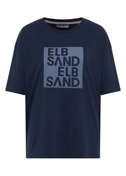 ELBSAND Koszulka "Monja" w kolorze granatowym ze sklepu Limango Polska w kategorii Bluzki damskie - zdjęcie 188178793