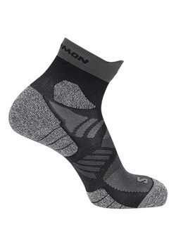 SALOMON Skarpety funkcyjne "Aero Ankle" w kolorze czarno-szarym ze sklepu Limango Polska w kategorii Skarpetki męskie - zdjęcie 188178920