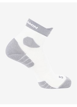 SALOMON Skarpety funkcyjne "Aero Ankle" w kolorze biało-szarym ze sklepu Limango Polska w kategorii Skarpetki męskie - zdjęcie 188178922
