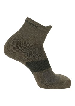 SALOMON Skarpety funkcyjne "Ultra quarter" w kolorze khaki ze sklepu Limango Polska w kategorii Skarpetki męskie - zdjęcie 188178931