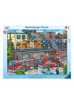 Ravensburger 48-częściowe puzzle "Fire department operation on the railroad tracks" - 4+ ze sklepu Limango Polska w kategorii Puzzle - zdjęcie 188179162