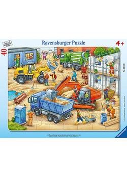 Ravensburger 40-częściowe puzzle "Large construction vehicles" - 4+ ze sklepu Limango Polska w kategorii Puzzle - zdjęcie 188179170