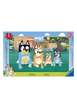 Ravensburger 15-częściowe puzzle dla dzieci "Bluey and family" ze sklepu Limango Polska w kategorii Puzzle - zdjęcie 188179404