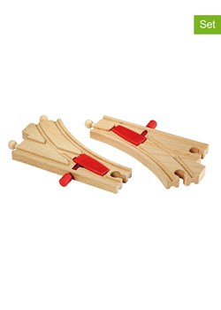 Brio Rozjazdy mechaniczne (2 szt.) - 3+ ze sklepu Limango Polska w kategorii Zabawki - zdjęcie 188179423