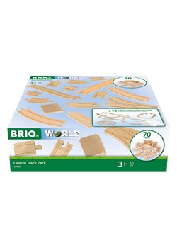 Brio Akcesoria "Rail range Deluxe" do drewnianej kolejki - 3+ ze sklepu Limango Polska w kategorii Zabawki - zdjęcie 188179434