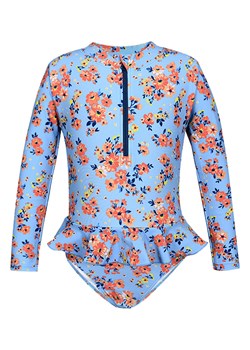Peek U Strój kąpielowy "Aarna" w kolorze niebiesko-pomarańczowym ze sklepu Limango Polska w kategorii Stroje kąpielowe - zdjęcie 188182634