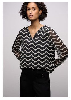 Street One Bluzka w kolorze biało-czarnym ze sklepu Limango Polska w kategorii Bluzki damskie - zdjęcie 188182903