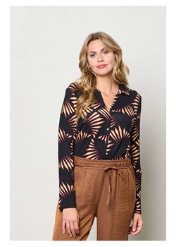 &amp;Co Woman Bluzka "Vayen" w kolorze beżowo-czarnym ze sklepu Limango Polska w kategorii Koszule damskie - zdjęcie 188183170