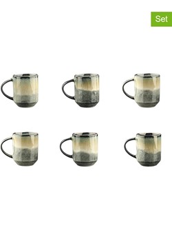 Björn Kubki (6 szt.) "Genesis" w kolorze szaro-beżowym do kawy - 400 ml ze sklepu Limango Polska w kategorii Dzbanki i zaparzacze - zdjęcie 188184830