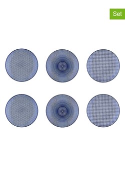 Björn Talerzyki deserowe (6 szt.) "Dark" w kolorze granatowym - Ø 21 cm ze sklepu Limango Polska w kategorii Naczynia - zdjęcie 188185382