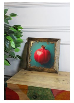 Wallity Druk artystyczny na kamieniu w ramce - 15,5 x 15,5 cm ze sklepu Limango Polska w kategorii Obrazy - zdjęcie 188188950