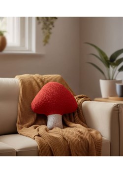 Wallity Poduszka w kolorze czerwono-białym - 38 x 35 cm ze sklepu Limango Polska w kategorii Poduszki dekoracyjne - zdjęcie 188189060