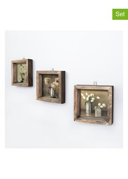 Wallity Druki artystyczne (3 szt.) w ramce - 15 x 15 cm ze sklepu Limango Polska w kategorii Obrazy - zdjęcie 188189243