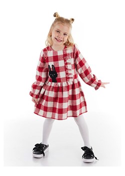 Denokids Sukienka "Bunny" w kolorze czerwono-białym ze sklepu Limango Polska w kategorii Sukienki dziewczęce - zdjęcie 188189492