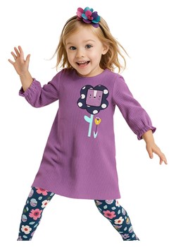 Denokids Sukienka w kolorze fioletowym ze sklepu Limango Polska w kategorii Sukienki dziewczęce - zdjęcie 188190383