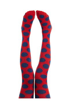 Denokids Rajstopy w kolorze czerwonym ze sklepu Limango Polska w kategorii Rajstopy dziecięce - zdjęcie 188190684